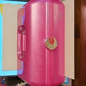 Glossy Pink Makeup Caboodle